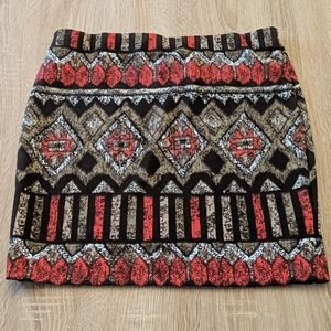 NWT Harlowe & Graham Mini Skirt Sz S